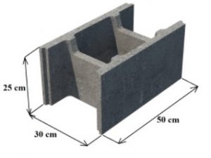 Betoniniai klojinių blokeliai HAUS P6-30