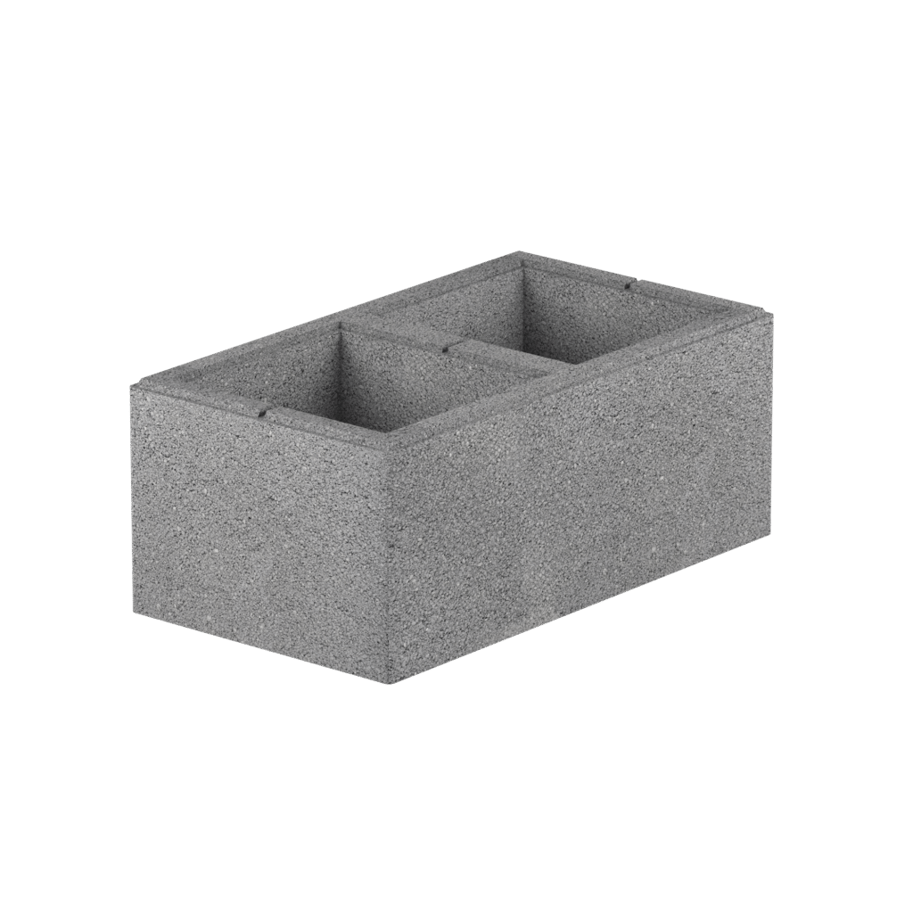 Stulpo arba sienos blokas 500/280/200 mm BOKA kolekcija SOLV spalva